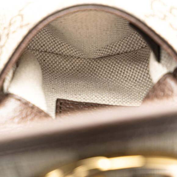 GUCCI Brown Leather Shoulder Bag - Picture 5 of 9